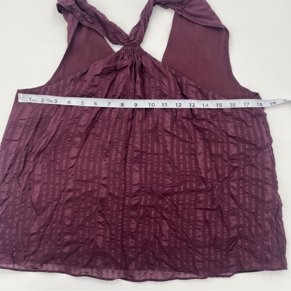 NWOT - Frame Silk Tone on Tone Striped Swing Tank Top - Size Medium - Picture 4 of 8